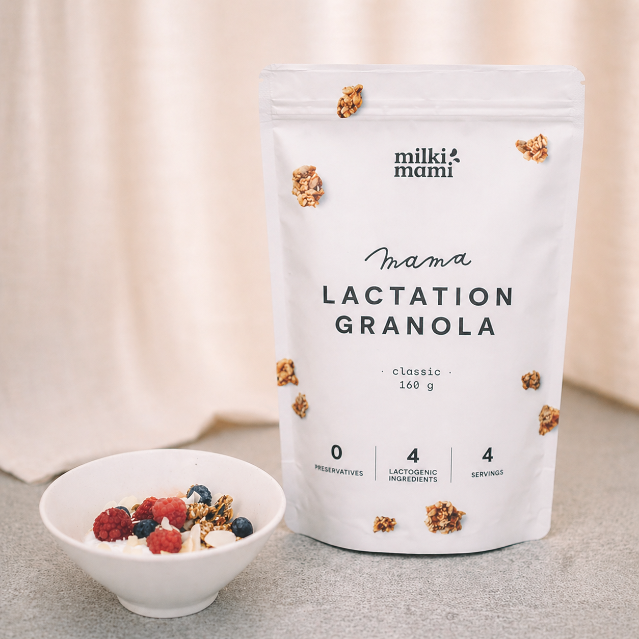 LAKTACIJSKA GRANOLA 160g