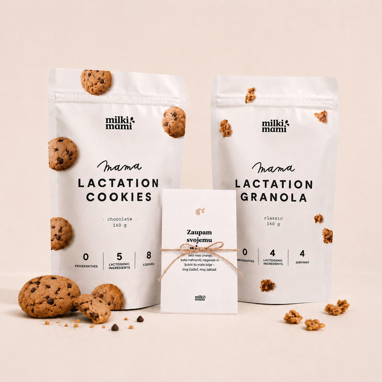 CLASSICI biscotti per l'allattamento con cioccolato