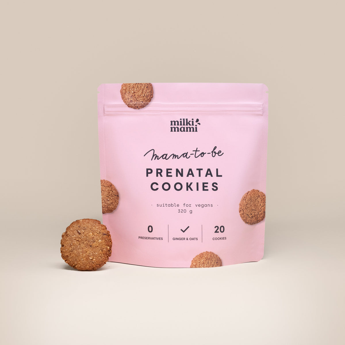 PRENATAL ovseni piškoti z ingverjem