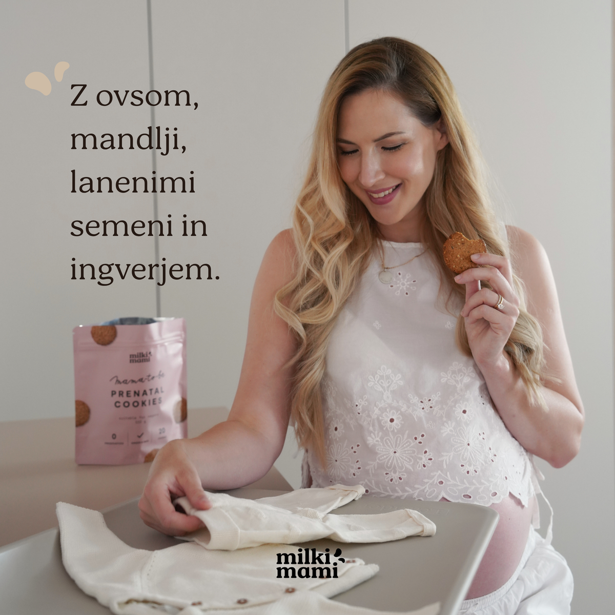 PRENATAL ovseni piškoti z ingverjem