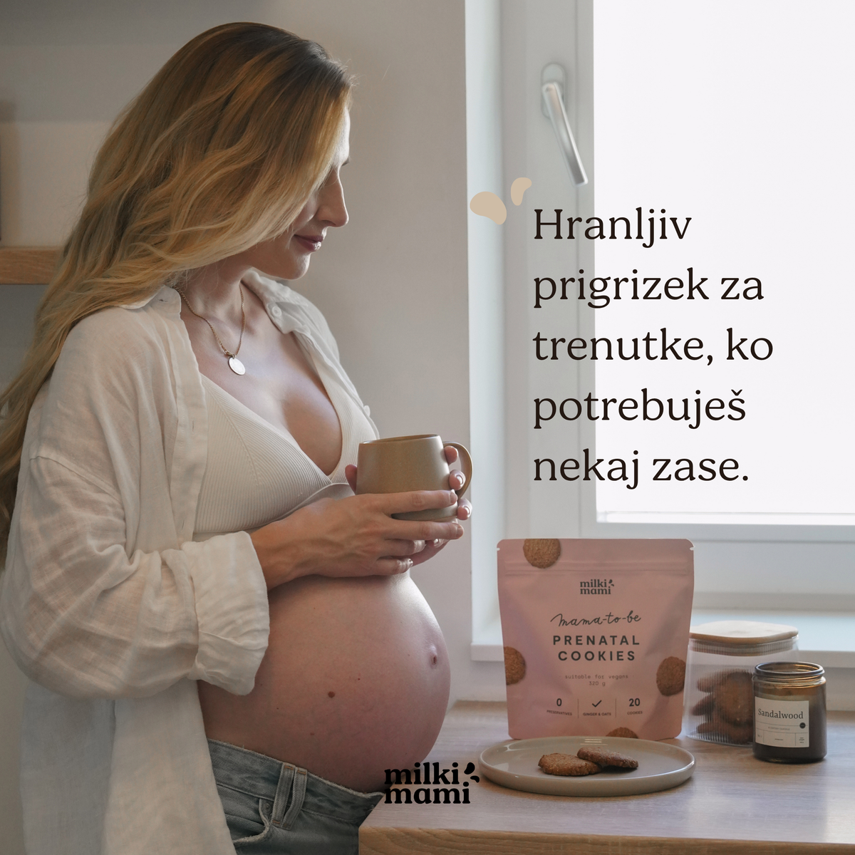 PRENATAL ovseni piškoti z ingverjem
